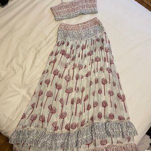 Ash & Eden Two Piece Skirt Set